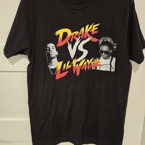 Drake Vs Lil Wayne Graphic T-Shirt